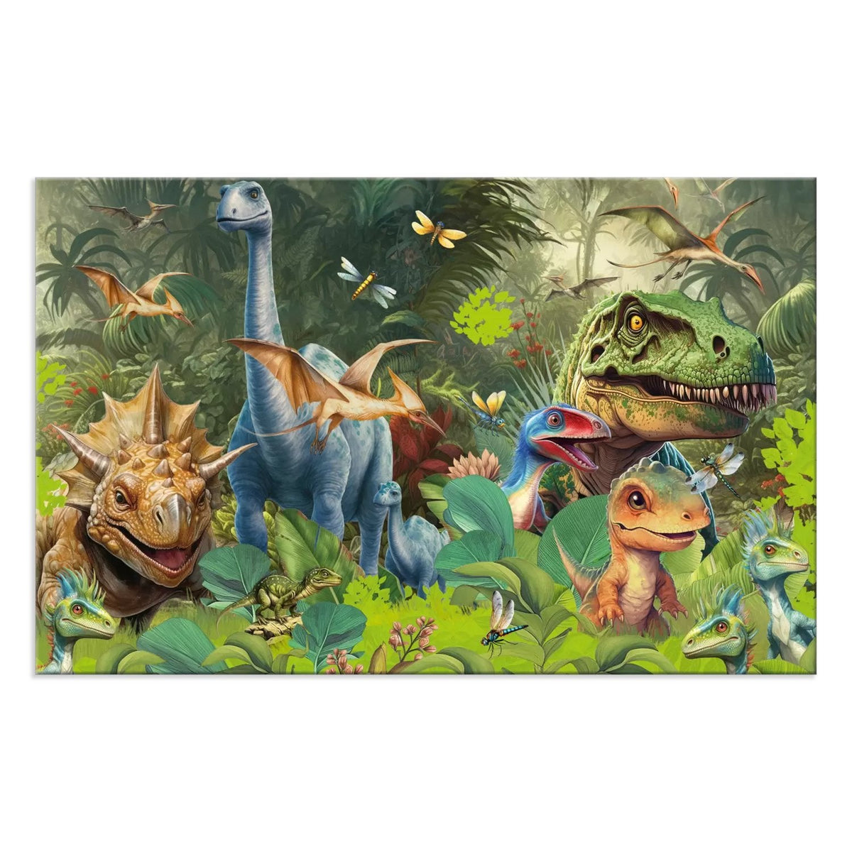 Herma Schreibunterlage Cartón Dino World 55x35 3uds