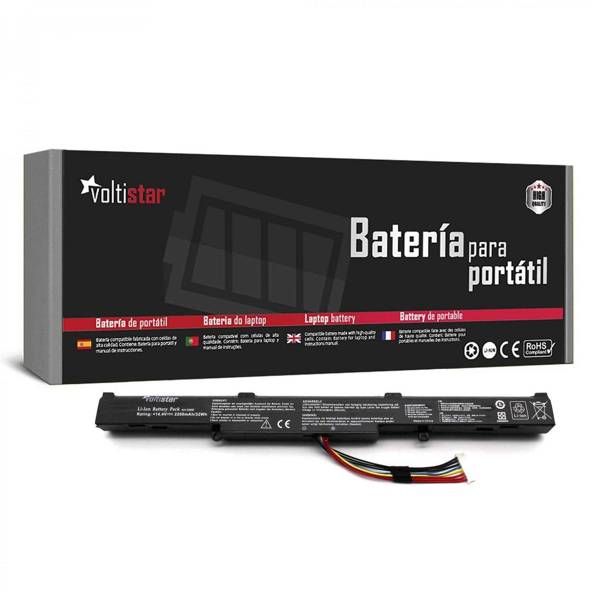 Batería Para Portátil Asus A41-X550e A450 A450jf K550e