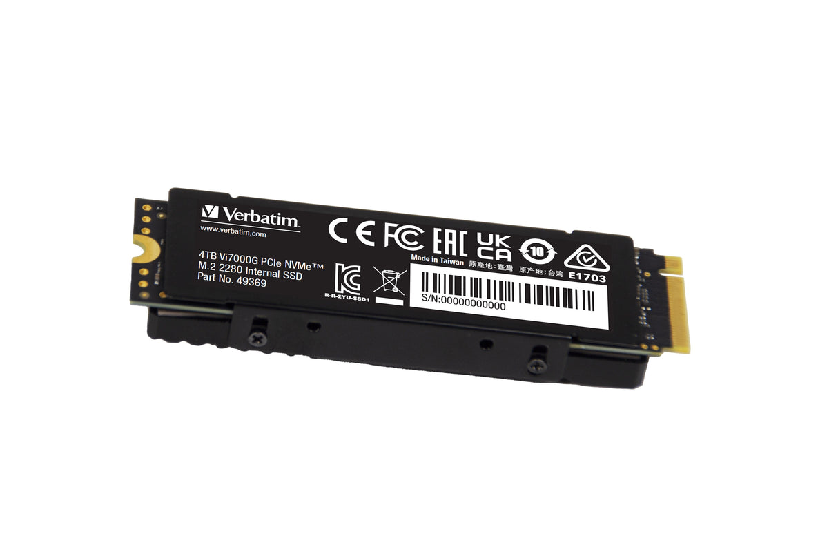 Verbatim Vi7000 M.2 Ssd 4tb Pcie Nvme 49369