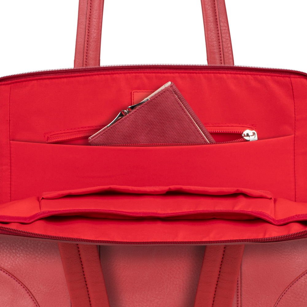EAN 4260403579145 - Rivacase 8992 35,6 cm (14") Estuche para dama Rojo imagen 16