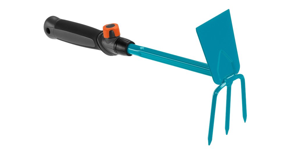 Gancho Pequeño Gardena Combisystem, 3 Puntas, Azada 08915-20