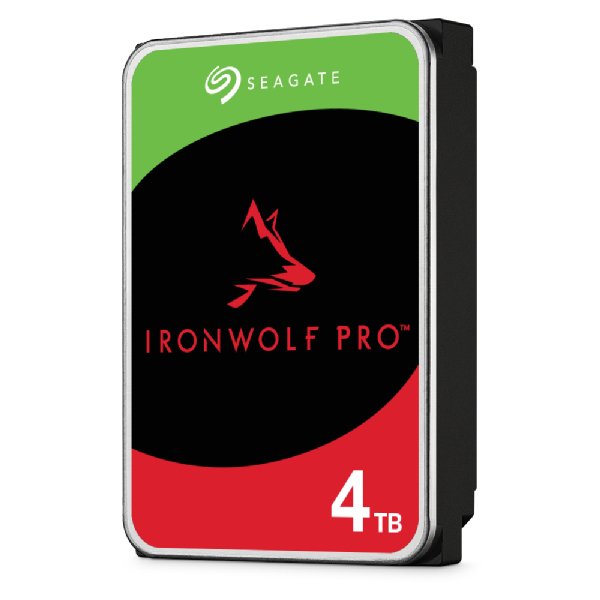 Disco Seagate Ironwolf Pro Enterprise Nas Hdd 4tb 7200rpm 6gb S Sata 256mb Cache 8.9cm 3.5" 24x7 For Nas Raid Rackmount Systems Blk