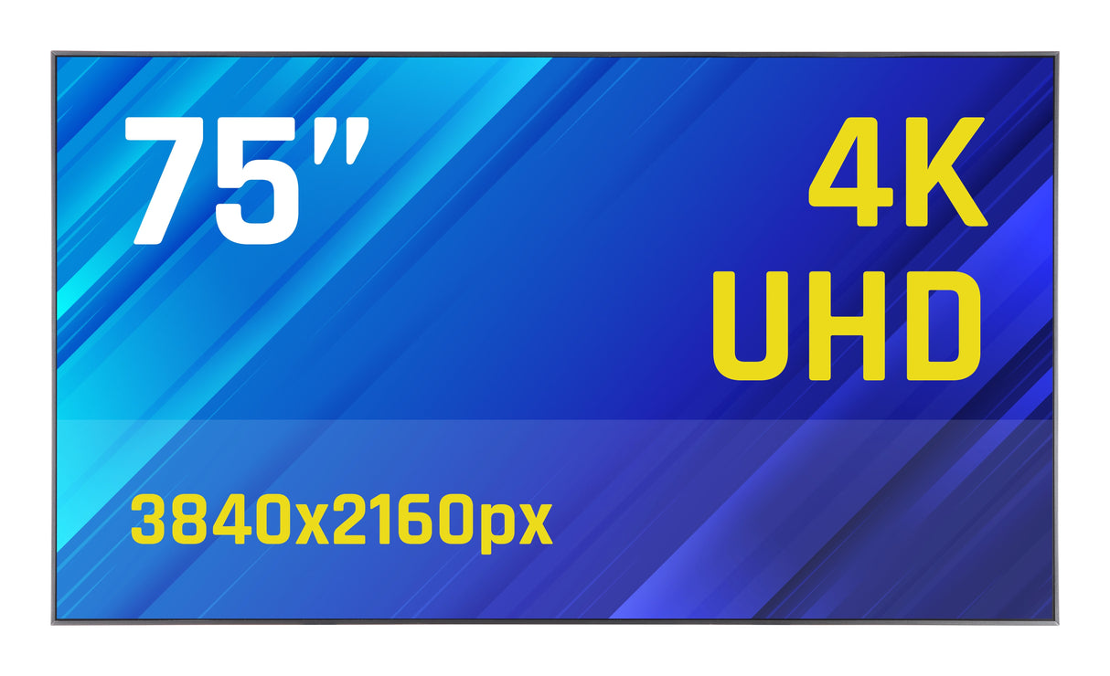 Iggual Pantalla Señalización 4k 75" Alto Brillo