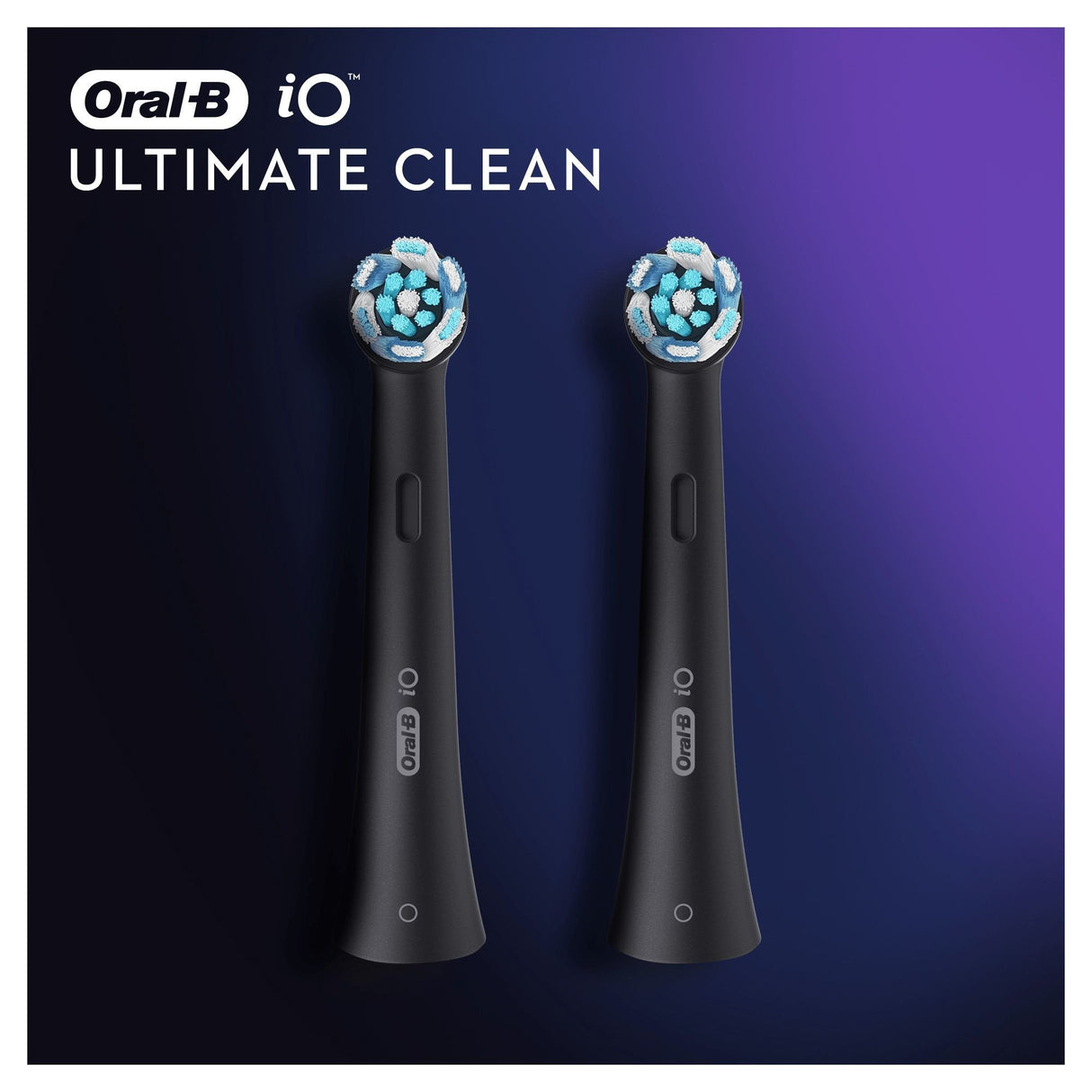 Cepillos Oral-B Io Ultimate Clean Black, 2 X