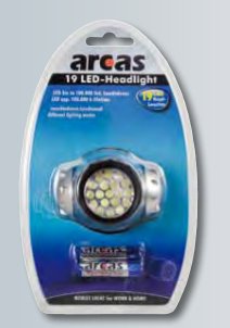 Faro Arcas 19 Led 4 Funciones De Luz