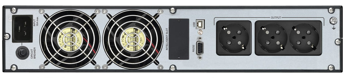 EAN 4713224520624 - FSP Champ Rack 3K sistema de alimentación ininterrumpida (UPS) Doble conversión (en línea) 3 kVA 2700 W 3 imagen 2