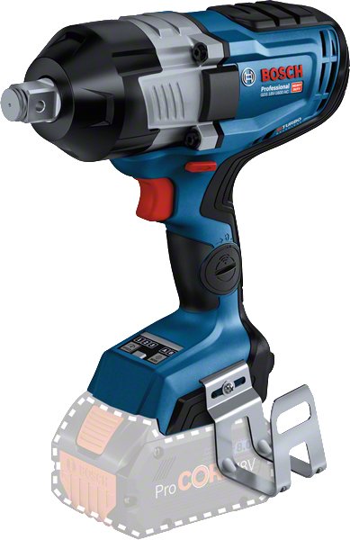 Atornillador De Impacto Bosch Professional A Batería Biturbo Gds 18v-1600 Hc Professional Solo, 18volt Azul/Negro, Sin Batería Ni Cargador, 3/4" 06019m1000