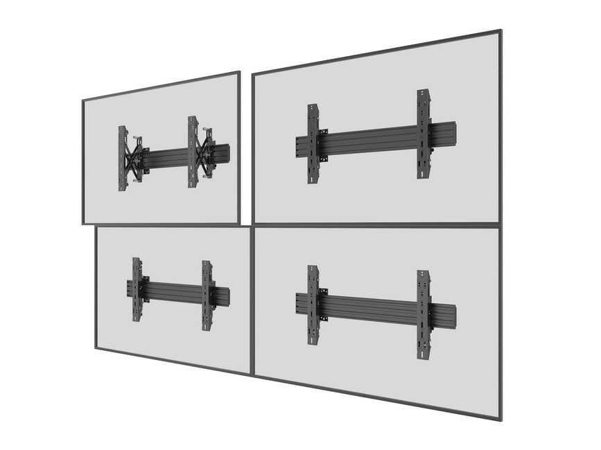 Equip Soporte De Pared Profesional Para Tv De 32"-65" - Inclinable - Gestion De Cables - Peso Max 30kg - Vesa 600x400mm
