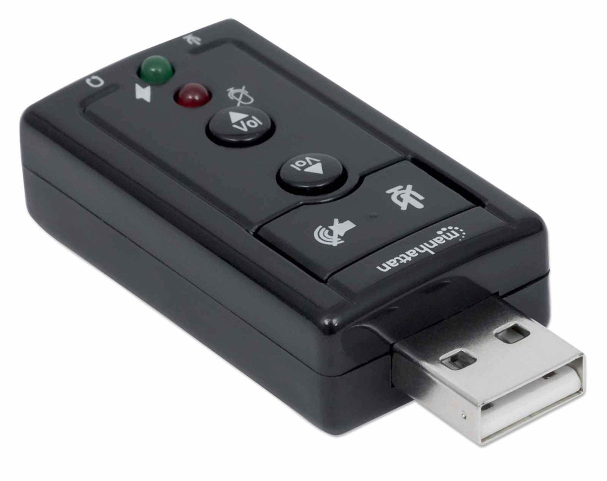 EAN 0766623152341 - Manhattan 152341 tarjeta de audio 7.1 canales USB imagen 3