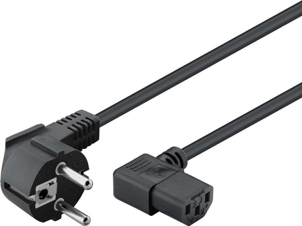 Goobay Nk 102 S-500 Cable Alimentacion C13 Negro, 5 M
