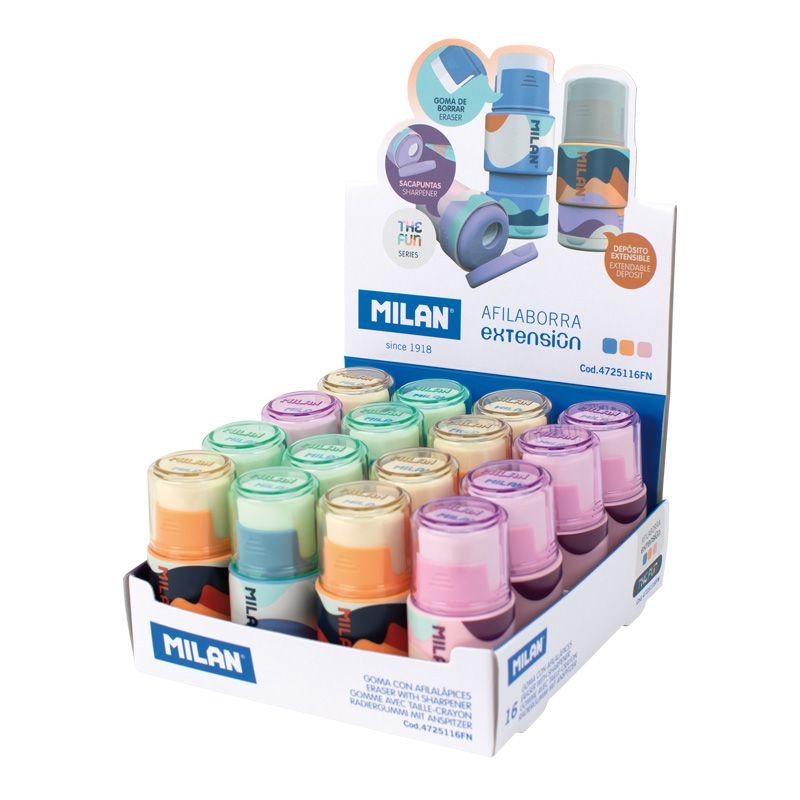 Milan Afilaborra Extensión Serie The Fun Caja Expositora 16 C/Surtidos