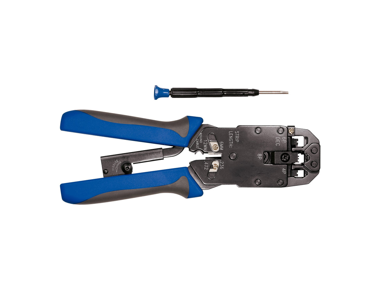 EAN 4015867168042 - Equip 129504 crimpadora Juego de herramientas Negro, Azul, Gris, Blanco imagen 7
