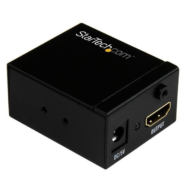 Startech Amplificador Booster Hdmi 35m 1080p Negro