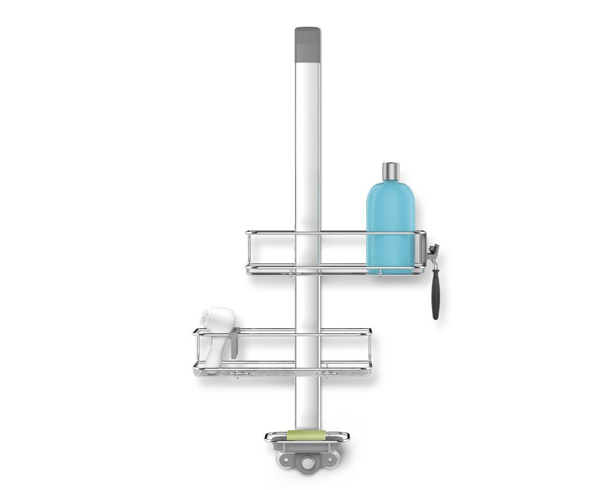 EAN 0838810018775 - simplehuman BT1101 Aluminio, Acero inoxidable Montado en pared Cesta de ducha imagen 1