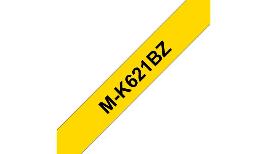 EAN 5715328104266 - Brother M-K621B cinta para impresora de etiquetas Negro sobre amarillo imagen 2