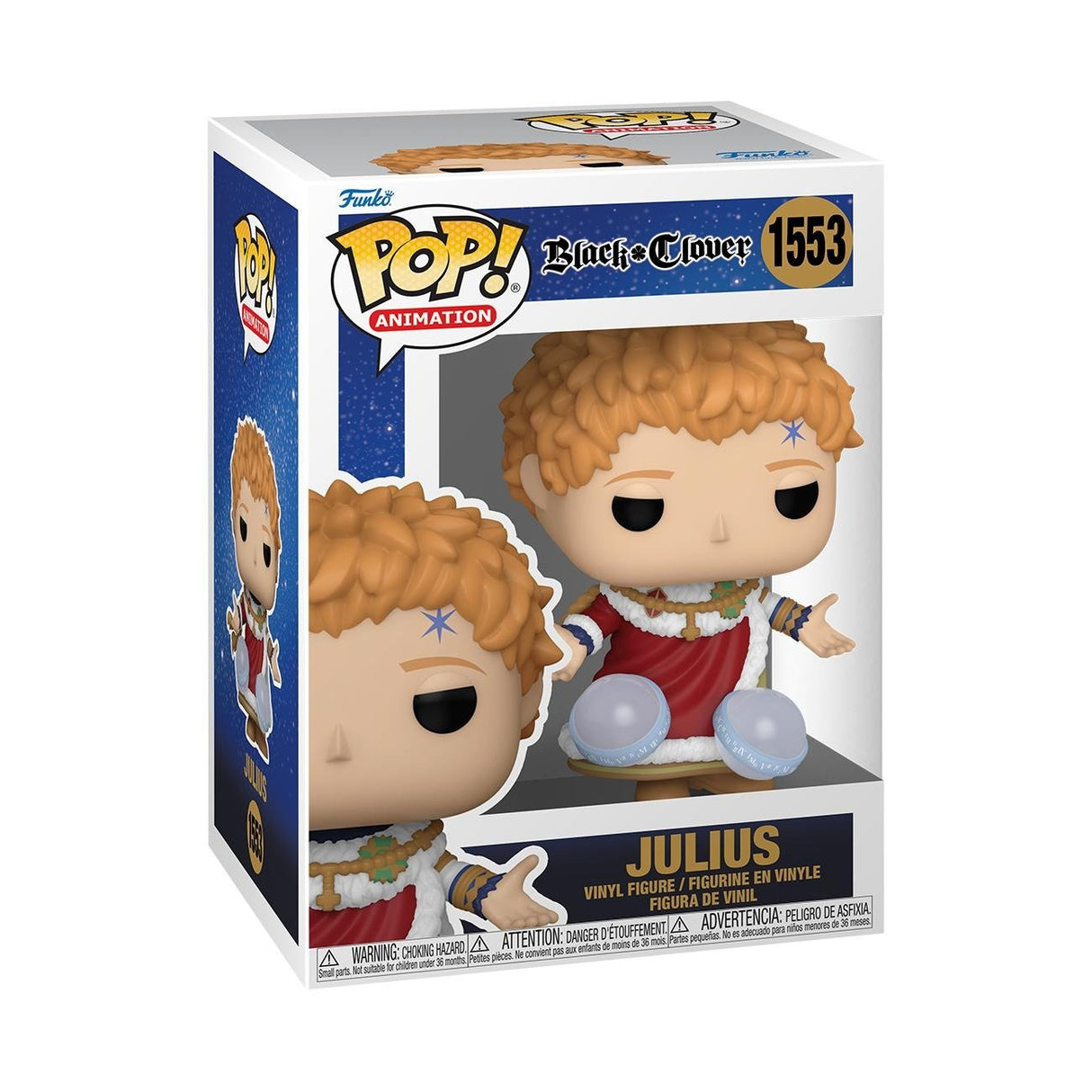 Funko Pop Black Clover Julius Novachrono 72117