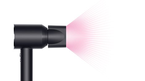 Dyson Supersonic Black/Nickel 1600 W Negro, Níquel