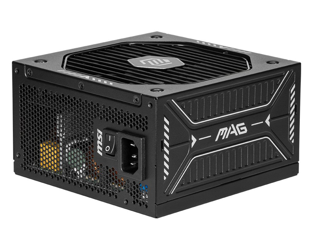 Fuente De Alimentación Msi 750w 80 Plus Gold Mag A750gls Pcie5 Modular Ventilador 135mm