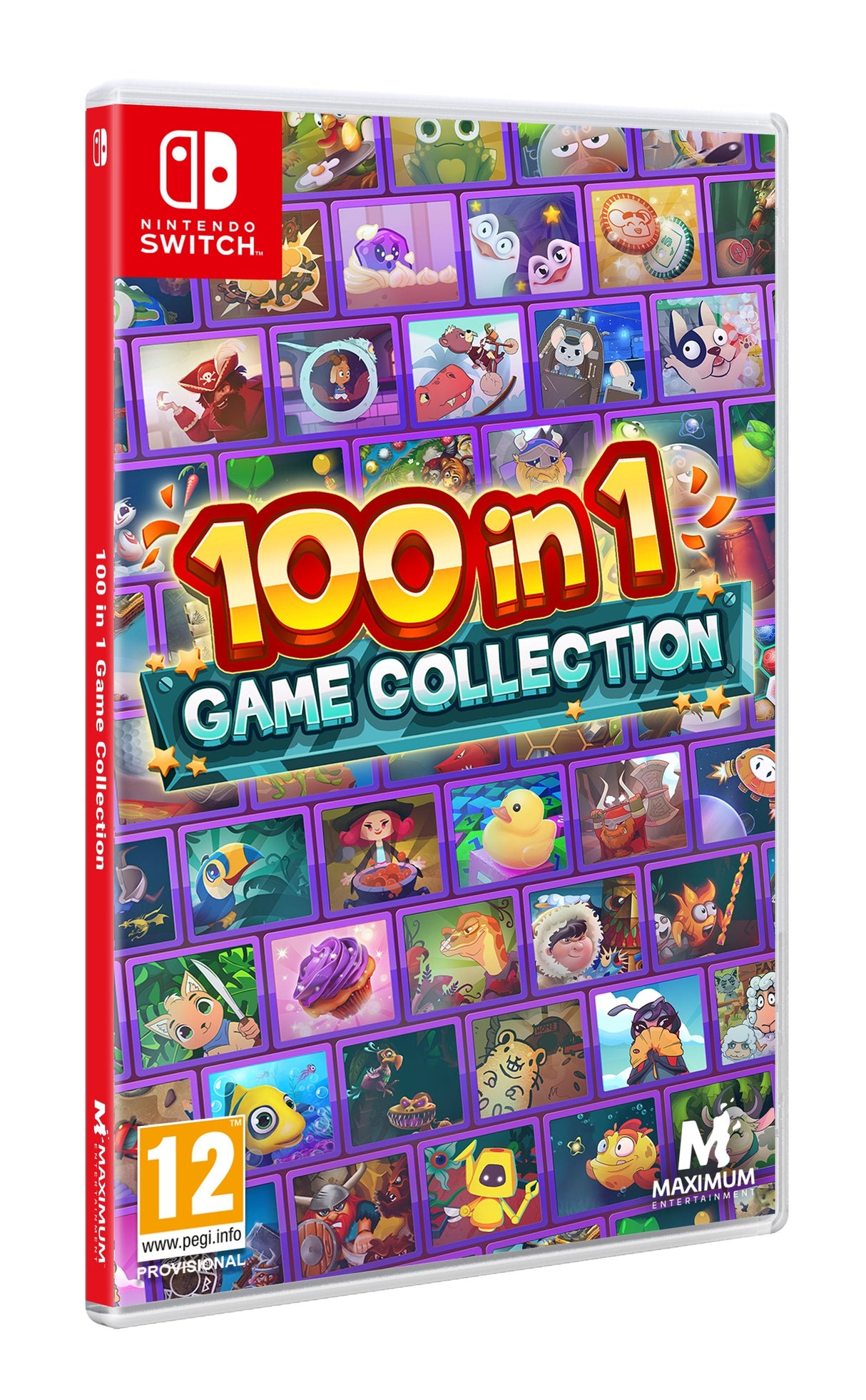 Juego 100 In 1 Game Collection Switch