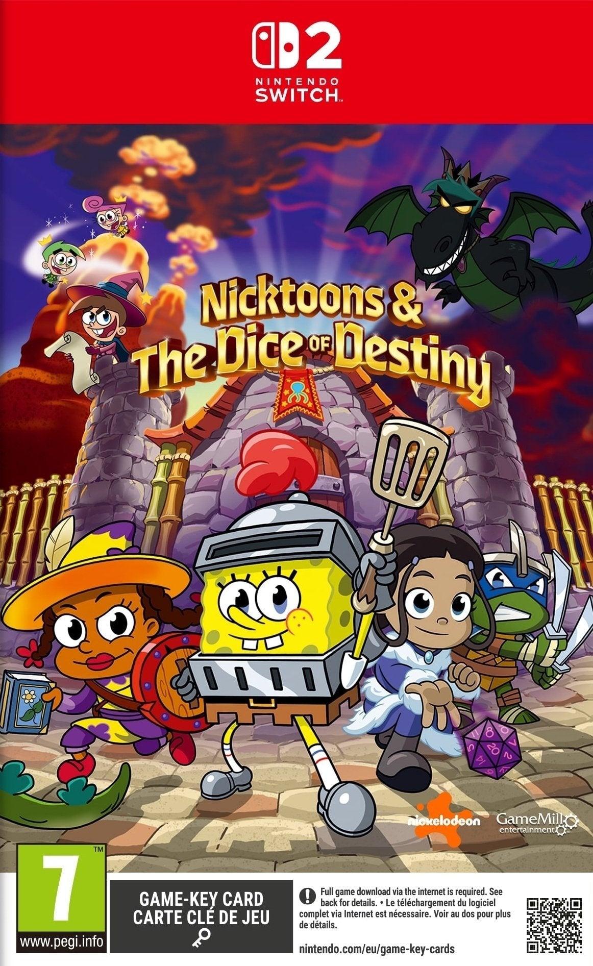 Juego Nicktoons & The Dice Of Destiny Switch