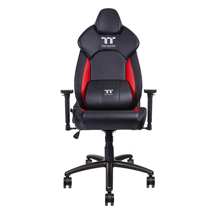 EAN 4711475641136 - Thermaltake GGC-VCO-BRLWDS-01 silla para videojuegos Butaca para jugar Asiento acolchado Negro, Rojo imagen 1