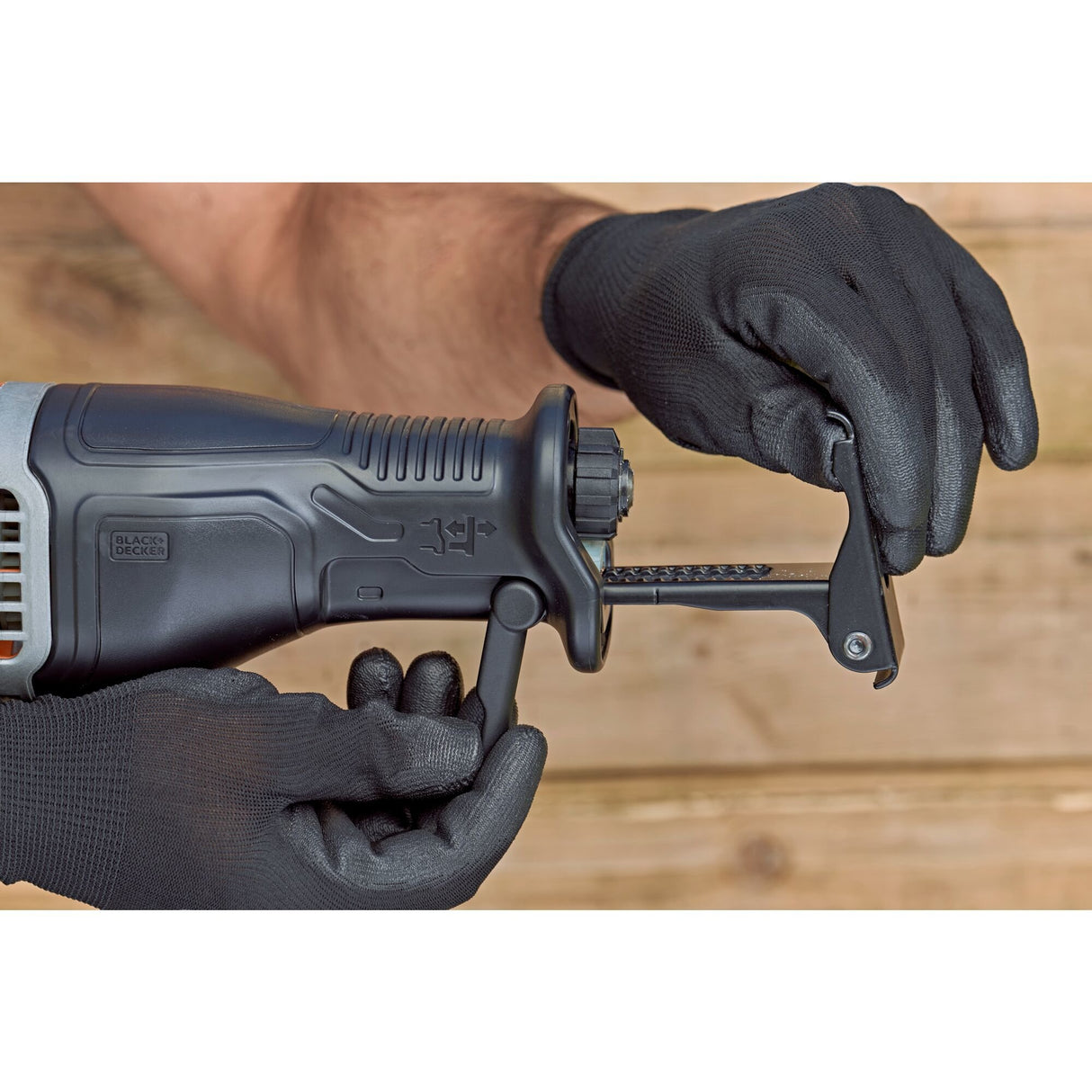 EAN 5035048737279 - Black & Decker BES301-QS sierra recíproca 2800 spm 750 W Negro, Naranja imagen 12
