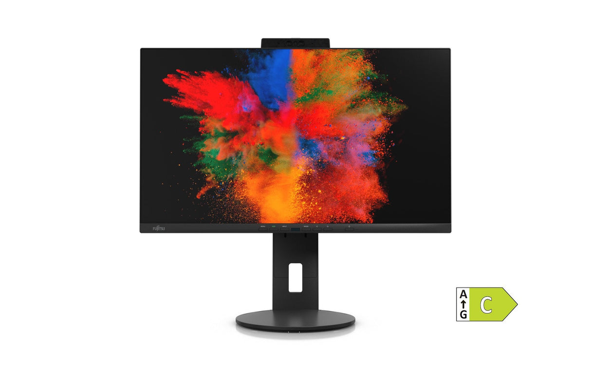 Monitor P2410 Ts Cam - 24 Inch - Full Hd Ips Led - 1920x1080 - Pivot / Has / Rj45 / Webcam / Speakers - Matte Black