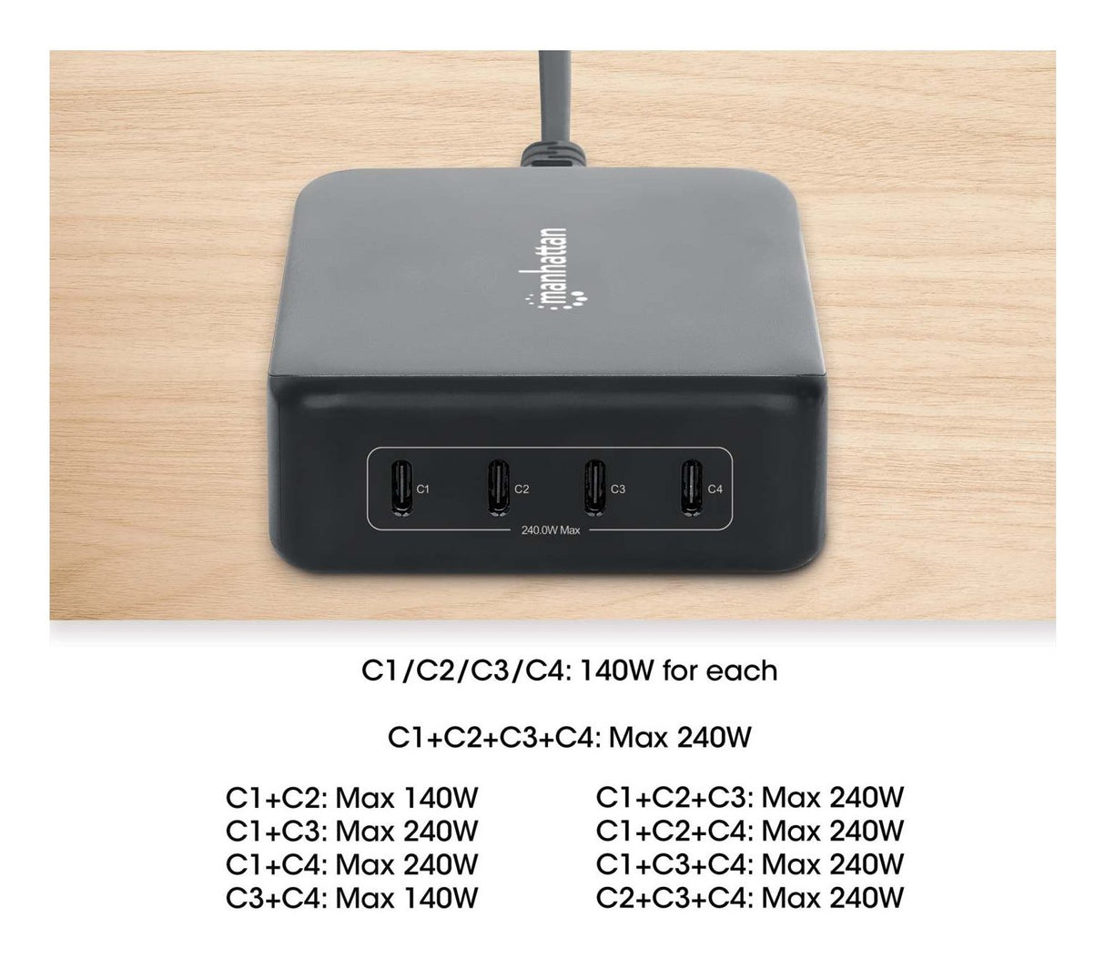 EAN 0766623102667 - Manhattan 102667 adaptador e inversor de corriente imagen 5