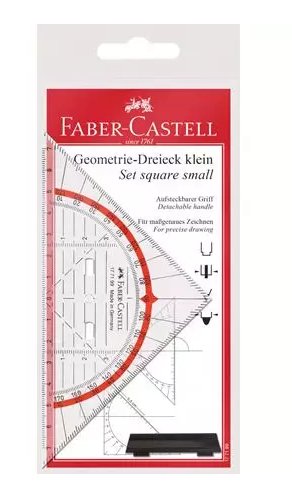 EAN 4005401771999 - Faber-Castell 177199 plantilla Rojo, Transparente imagen 2