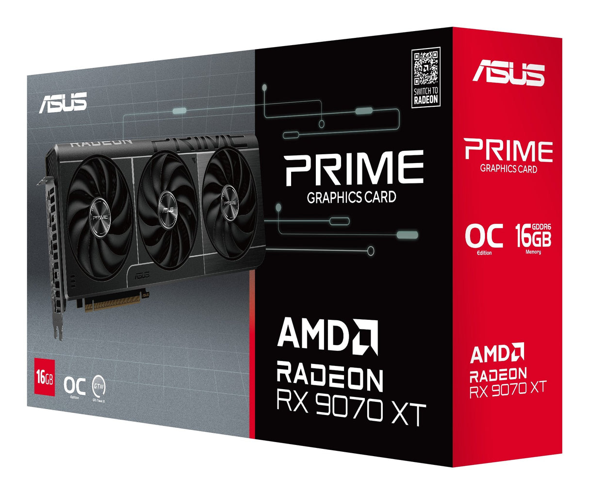 EAN 4711387829585 - ASUS Prime -RX9070XT-O16G AMD Radeon RX 9070 XT 16 GB GDDR6 imagen 12