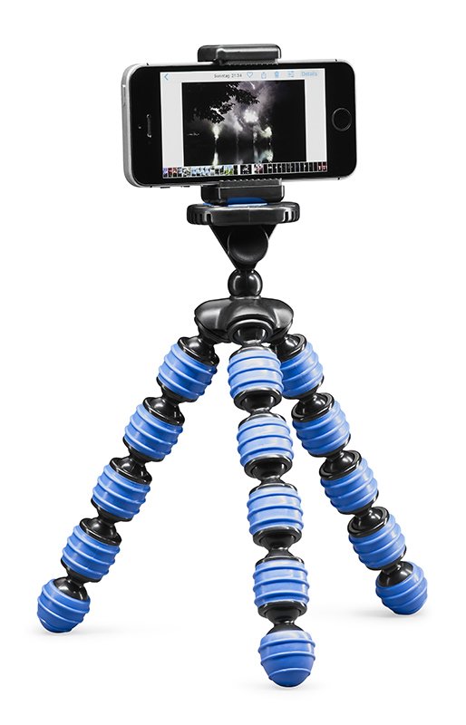 EAN 4007134018068 - Cullmann Alpha 350 mobile tripode Teléfono móvil 3 pata(s) Negro, Azul imagen 2