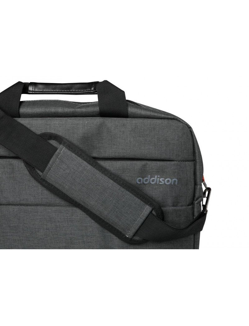 EAN 4897038307012 - Addison 307014 maletines para portátil 35,8 cm (14.1") Maletín Toploader Gris imagen 4