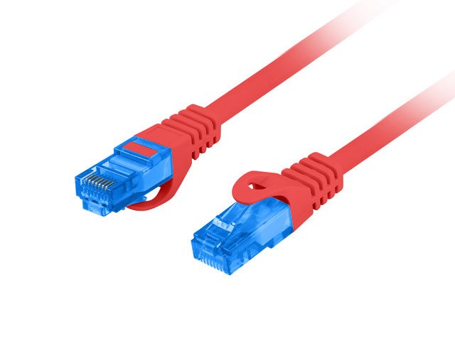 Lanberg Cable De Red Cat.6a Ftp 1m Rojo
