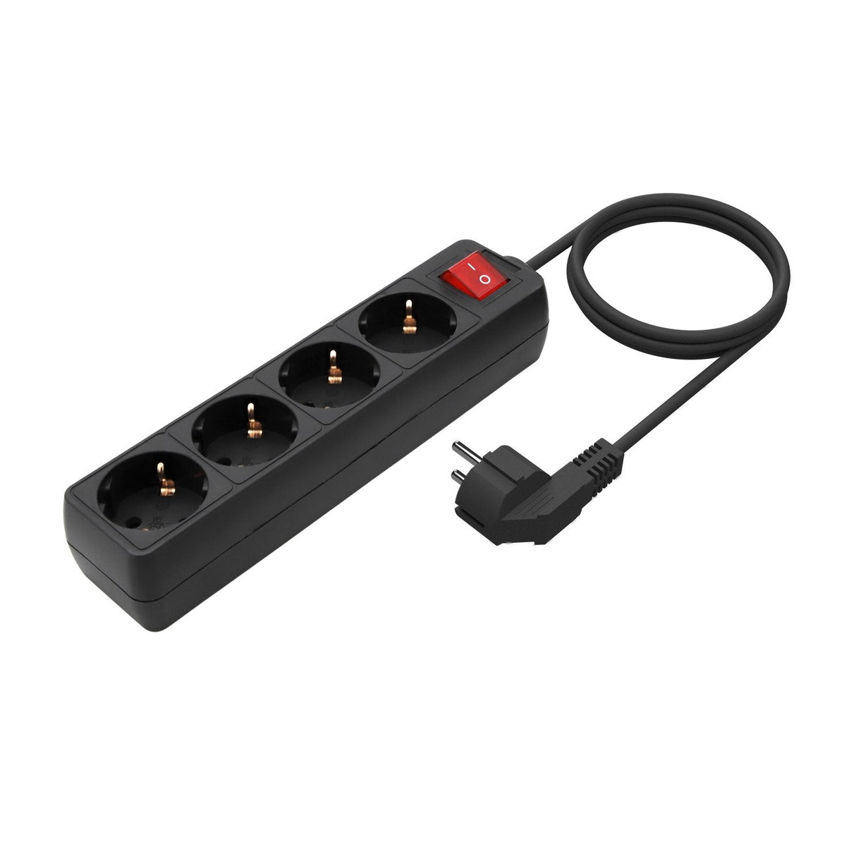 EAN 8436574707694 - AISENS A154-0650 base múltiple 1,4 m 4 salidas AC Interior imagen 2