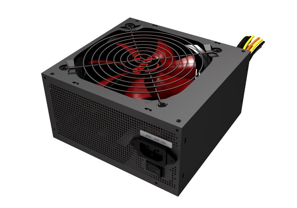EAN 4713105960280 - Mars Gaming MPII650 unidad de fuente de alimentación 650 W 20+4 pin ATX ATX Negro, Rojo imagen 2