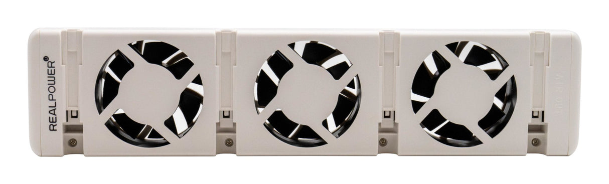 Ventilador Pc Realpower Hl-1 Interior Blanco Eléctrico