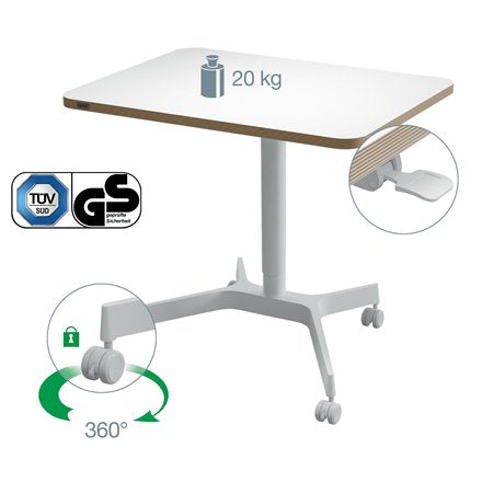 EAN 4002432138395 - Leitz 65360001 escritorio de pie Blanco imagen 5