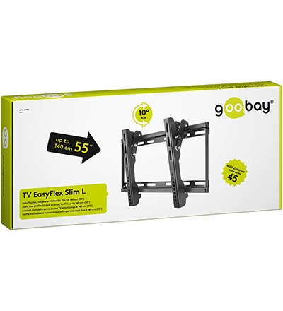 Goobay Soporte Tv Easyflex Slim Para Tv De 23\1 A 55\1 Negro