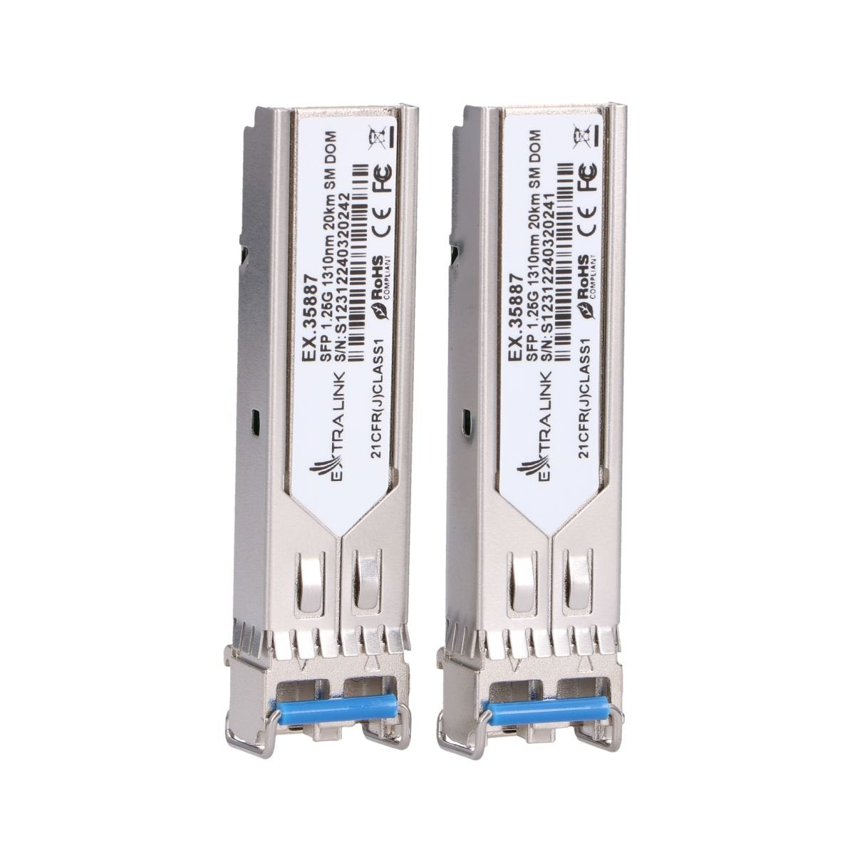 Extralink Sfp 1.25g 1310nm 20km Sm Dom 2-Pack