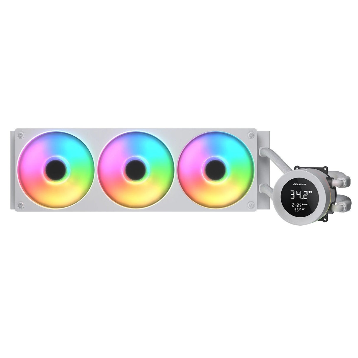 EAN 4710483779954 - COUGAR CGR-PSDVARGB-W-360 Procesador Sistema de refrigeración líquida todo en uno 12 cm Blanco imagen 1