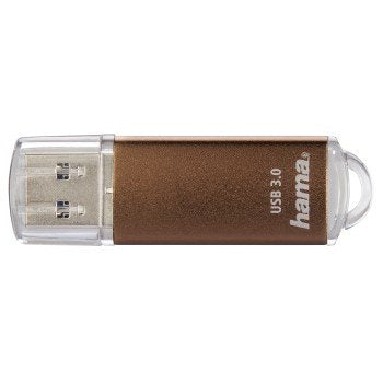 Hama Laeta Memoria Pendrive Usb 3.0 Con Tapa - 64gb De Capacidad - 70mb/S De Transferencia - Cuerpo Metalico - Color