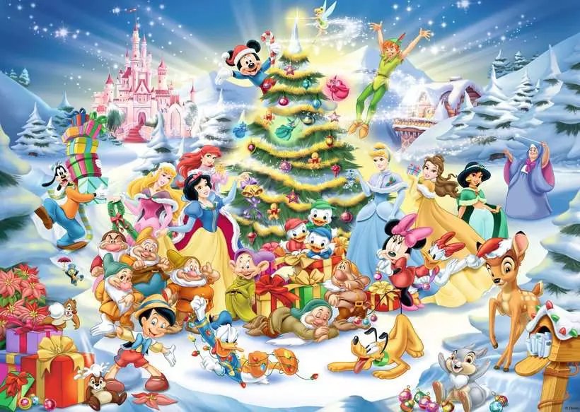 Puzzle Ravensburger Disney'S Navidad 1000 Piezas 12000651