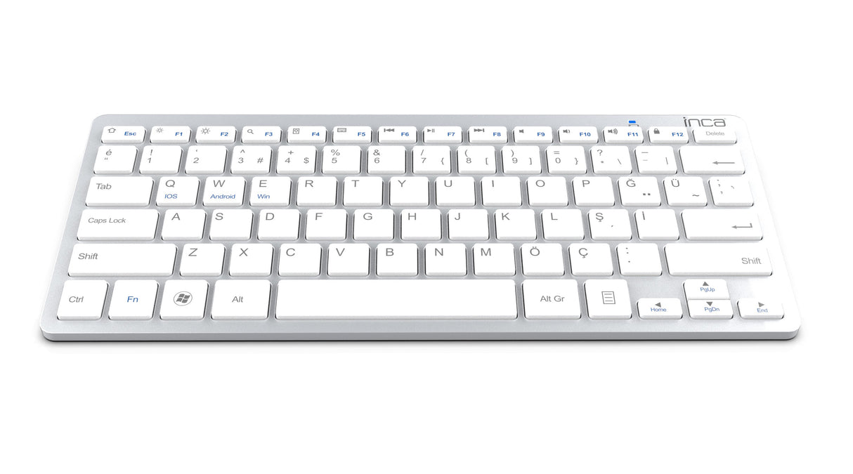 EAN 8681949011825 - Inca IBK-569BT teclado Hogar Bluetooth Metálico, Plata imagen 2