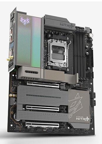 Placa Base Sapphire Nitro+ X870ea Wifi7 Phantom Link (Negro/Plateado) 52122-01-40g
