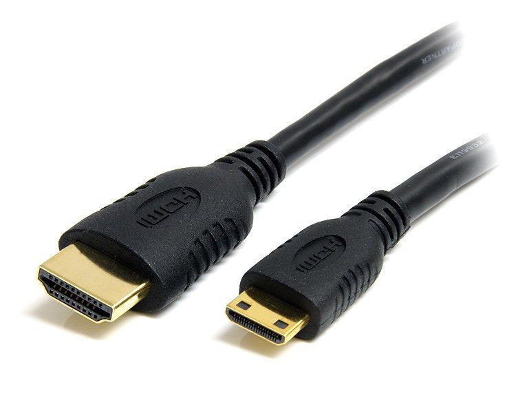 Startech Cable Hdmi A Mini Hdmi Alta Velocidad Con Ethernet 1m Negro Hdacmm1m