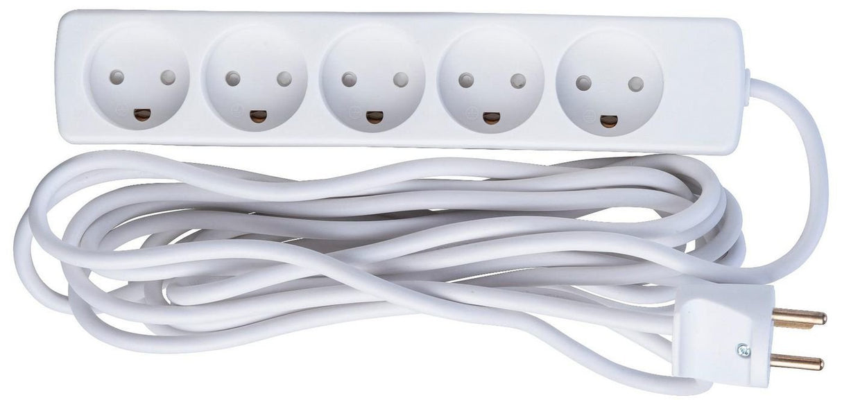 EAN 5704174259695 - Microconnect GRU0055WDK base múltiple 5 m 5 salidas AC Interior Blanco imagen 1