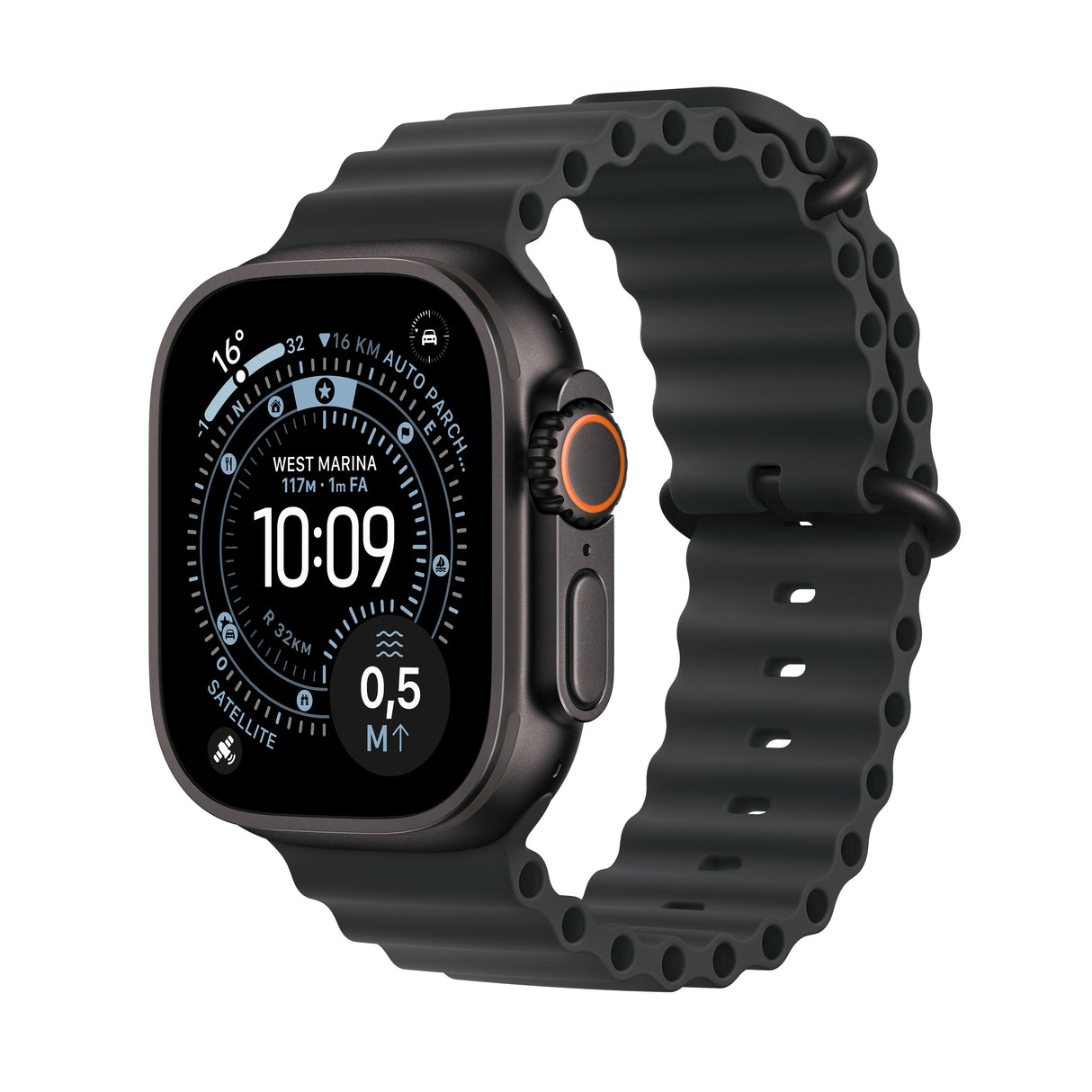 EAN 195950484311 - Apple Watch Ultra 3 OLED 49 mm Digital 422 x 514 Pixeles Pantalla táctil 5G Negro Wifi GPS (satélite) imagen 1
