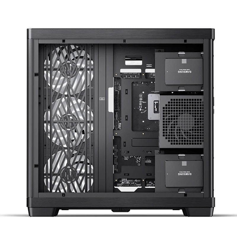 Jonsbo Tk-4 Gehäuse, Midi-Tower, Atx, Tempered Glass - Schwarz