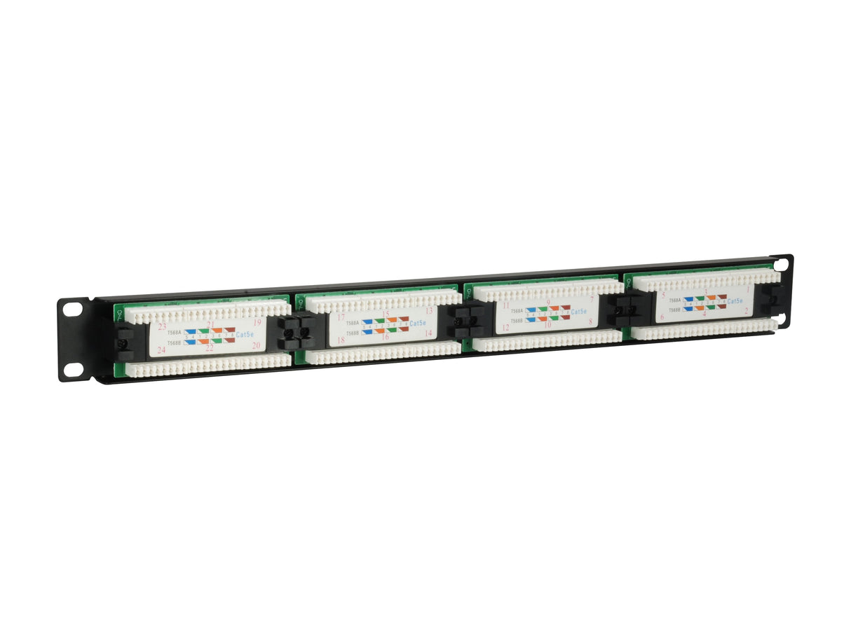 Equip 235325 Patchpanel 24x Rj45 Cat5e 19" 1he Negro