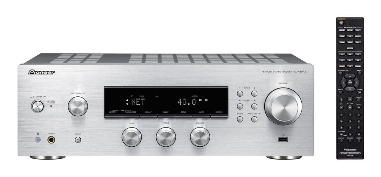 Pioneer Sx-N30ae 2.0 Canales Estéreo Plata